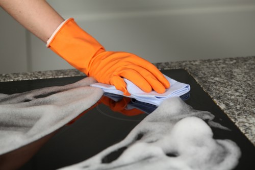 Professional steam carpet cleaning in a Cricklewood home living room