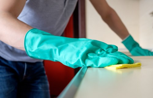 Service terms and liability document for cleaning customers